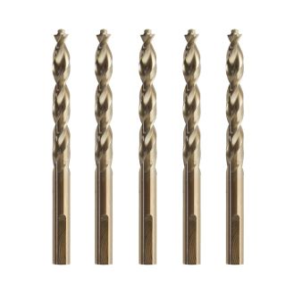 Set 5 burghie pentru metal DeWALT DT4948, tip HSS-E, cobalt, 12.5x98x151 mm