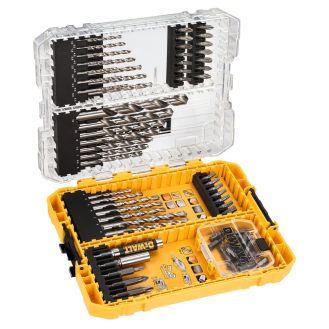 Set insurubare si gaurire Extreme Dewalt DT70761, 72 piese, cutie medie TOUGHCASE™
