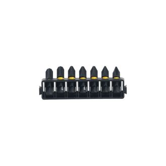 Set 7 biti FLEXTORQ, DeWALT DT70808, PH mixt, 25 mm, cu un suport compatibil cu sistemul TOUGHCASE