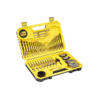 Set insurubare si gaurire Dewalt DT71563, 100 piese, cutie plastic