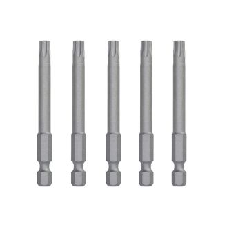 Set 5 biti TX25 X 70 mm DeWalt DT7293, calitate standard