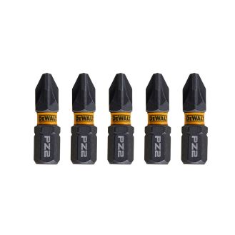 Set 5 biti PZ2 DeWALT DT7387T, lungime 25 mm