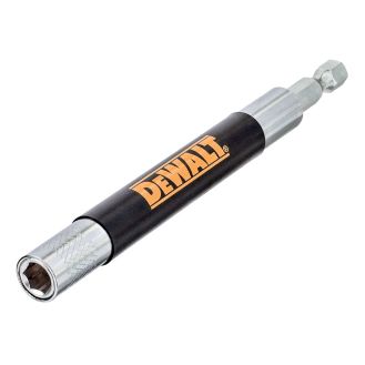 Adaptor hexagonal pentru biti DeWalt DT7702, 120 x 12 mm, cu manson de ghidare