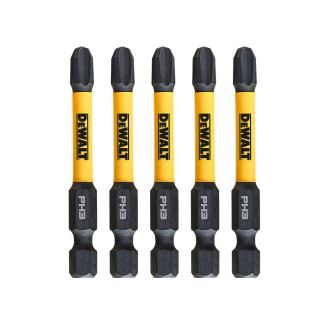 Set 5 biti PH3 DeWALT DT7999T, lungime 57 mm