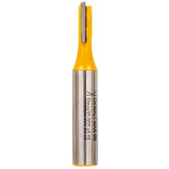 Freza dreapta DeWALT DT90001, 5 x 12 x 50 mm, coada 8 mm