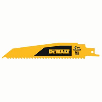 Set 5 lame fierastrau sabie Dewalt DT90380, 152 mm, pentru lemn cu cuie