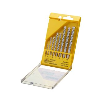 Set 8 burghie zidarie Dewalt DT9288, prindere cilindrica 3 - 10 mm