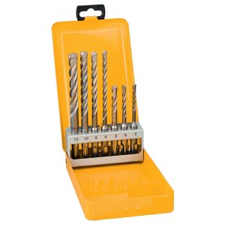 Set 7 burghie pentru beton DeWALT DT9701, SDS Plus, 5 - 12 mm, suport plastic