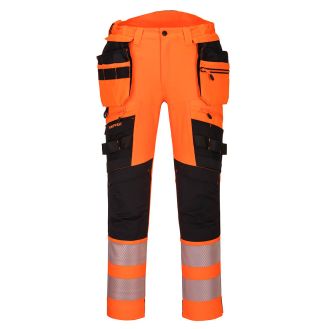 Pantaloni de buzunar cu toc detasabil DX4 Hi-Vis Hi-Vis Holster detasabil Portwest model DX442