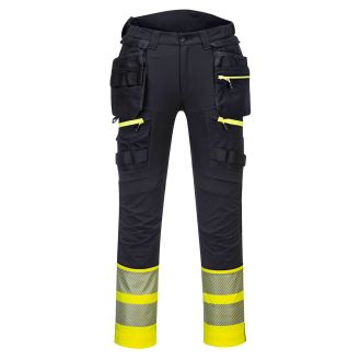 Pantaloni cu Buzunare Holster Detasabile Hi Vis Clasa 1 DX4 Portwest model DX445
