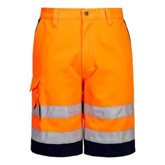 Pantaloni scurti Hi-Vis Contrast Portwest model E043