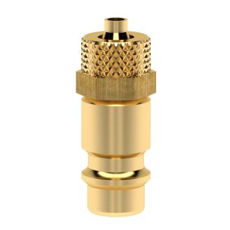 Cupla rapida standard tata Ludecke ES_4_SQ, DN 7.2, piulita pentru furtun 4x6 mm