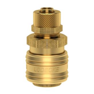 Cupla rapida standard mama Ludecke ES_4_TQ, DN 7.2, piulita pentru furtun 4x6 mm