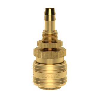 Cupla rapida standard mama Ludecke ES_6_TSV, DN 7.2, furtun 6 mm, piulita M12x1