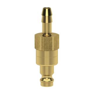 Cupla rapida mini tata Ludecke ESM_8_SAB, DN 5, furtun 8 mm, inchidere dubla