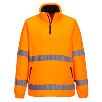 Fleece Hi-Vis 1/2 Zip Portwest model F302