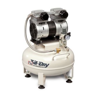 Compresor de aer de uz medical Fini Sil Dry OF 550-24V-0.75M, 230 V, 60 l/min, 8 bar, butelie 24 l