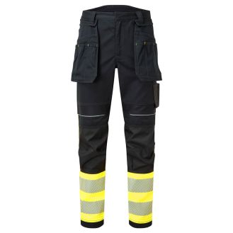 Pantaloni PW3 FR Hi Vis Class 1 Holster Portwest model FR416