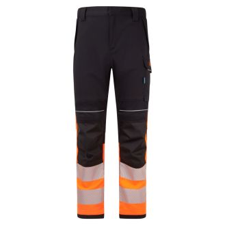 Pantaloni de lucru Hi-Vis clasa 1 FR PW3 Modaflame Portwest model FR451