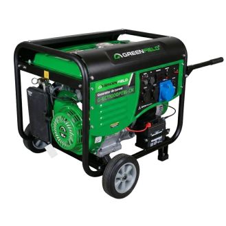 Generator de curent pe benzina Greenfield G-EC11000PEWCN, portabil, 230V, 9.2 kVA, pornire electrica