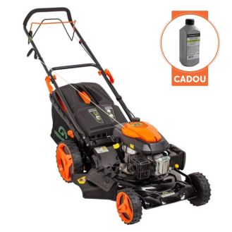 Masina de tuns gazonul autopropulsata Greenfield G-MTG531ARW-TX, motor benzina 5.36 CP, latime lucru 52 cm, 7 trepte taiere, sac colector 67 l 
