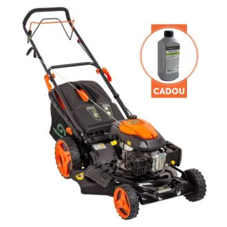 Masina de tuns gazonul autopropulsata Greenfield G-MTG531ARW-TX, motor benzina 5.36 CP, latime lucru 52.5 cm, 7 trepte taiere, sac colector 67 l 