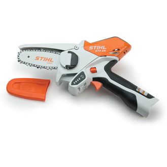 Minifierastrau cu lant Stihl GTA 26, sina 10 cm, viteza lant 8,0 m/s, pas 1/4", compatibil cu acumulator 10.8 V