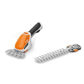 Foarfeca pentru tuns gard viu si iarba Stihl HSA 26 UM, latime de taiere 170 / 115 mm, compatibila cu acumulator 10.8V