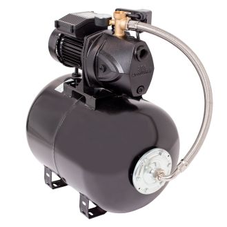Hidrofor cu pompa autoamorsanta Wasserkonig HWK1350-5.3/50H, fonta, putere 1350 W, 9 m, debit 4920 l/h, inaltime refulare 53 m, vas de expansiune 50 litri
