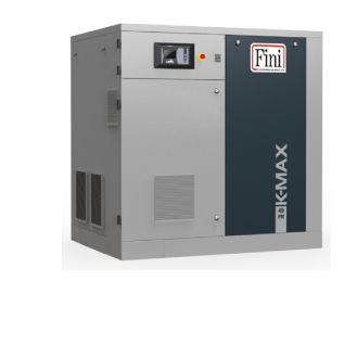 Compresor cu surub turatie variabila Fini K-MAX-E-55-08PM, 55 kW, presiune 8 bar, 10000 / 3470 l/min, eficienta IE5