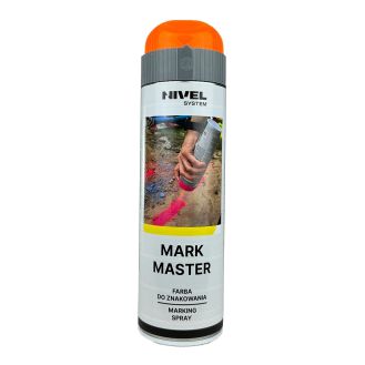 Vopsea de marcare Nivel Sysytem MARK MASTER, 500 ml, portocaliu