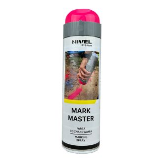 Vopsea de marcare Nivel Sysytem MARK MASTER, 500 ml, roz