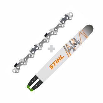 Set sina D 45cm 1,6mm 3/8" +  lant 36 RS RAPID SUPER 3/8" 45cm 1,6mm, Stihl 30030009217+KIT