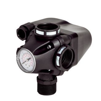 Presostat hidrofor Italtecnica PM5.3WG, 1-5 bar, manometru si racord 3 cai integrate