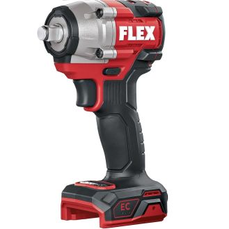 Masina de insurubat cu impact Flex IW 1/2" 400 18.0-EC C, patrat 1/2", cuplu maxim 600 Nm, compatibila cu acumulatori Li-Ion 18 V