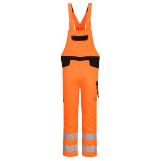 Pantaloni cu Bretele Hi-Vis PW2 Portwest model PW244