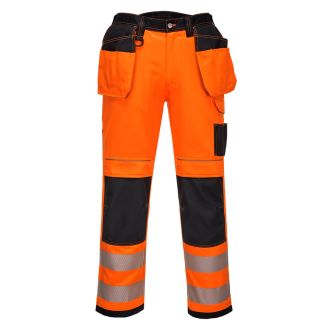 Pantaloni Stretch Holster PW3 Hi Vis Portwest model PW306