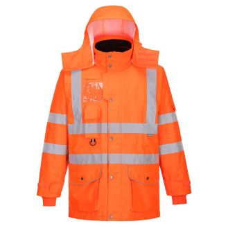 Jacheta de trafic in respirabila Hi-Vis 7-in-1  Portwest model RT27