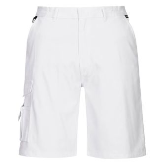 Pantaloni Scurti pentru Zugravi Portwest model S791, marime XS, culoare Alb, fit R
