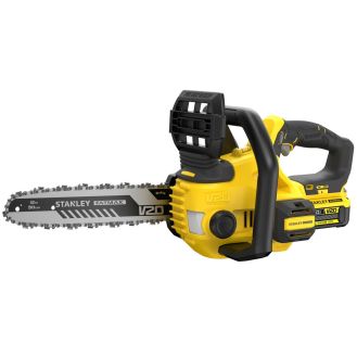 Fierastrau cu lant Stanley Fatmax V20 SFMCCS630M1, sina 30 cm, viteza lant 7,7 m/s, 1 acumulator 18V / 4.0Ah, incarcator