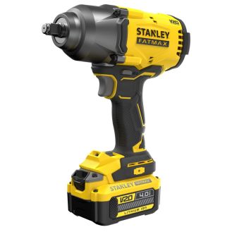 Masina de insurubat cu impact Stanley SFMCF940M1, prindere 1/2", max 950 Nm, cu acumulator V20 4.0Ah
