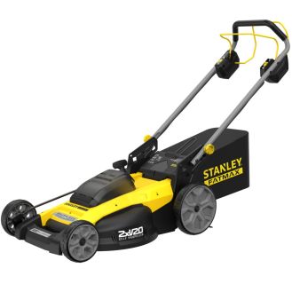 Masina electrica de tuns gazon Stanley Fatmax V20 SFMCMWS251B , fara acumulatori,18 V, autopropulsata, 51 cm 