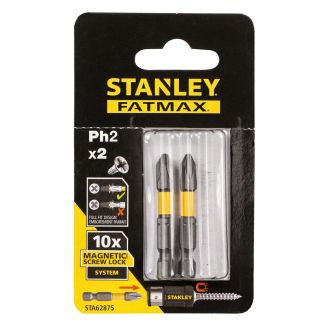 Set 2 biti Stanley STA62875, 50 mm, PH2