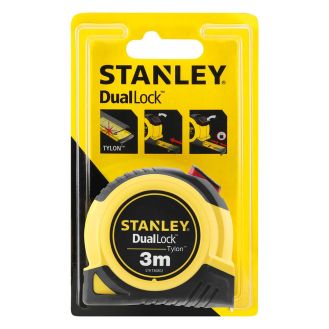 Ruleta DualLock Stanley STHT36802-0, 3 m x 13 mm, dubla blocare, sistem metric, clasa II, blister