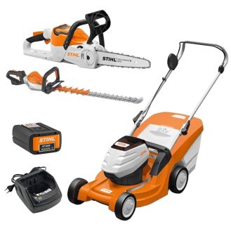 Pachet scule acumulatori AP STIHL RMA 443.2 + HSA 94 R + MSA 160 C-B, Li-Ion, 4.8Ah/36V, incarcator AL101