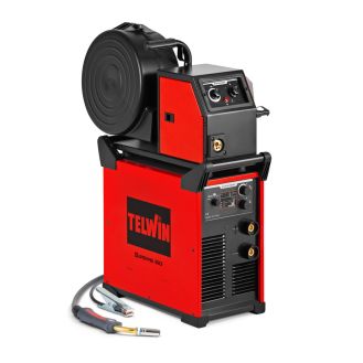 Aparat sudura multiproces MIG/MMA/TIG DC Telwin SUPERMIG350I_ACC, 250/270 A, sarma otel 0.6-1.2 mm, cu accesorii