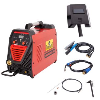 Aparat sudura MIG-MAG/ MMA/ TIG Tehnoweld TEHNOWELDMIG-200T, 180 A, sarma otel 1 mm, electrozi 1.6-4  mm, cu accesorii