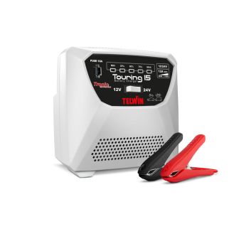 Redresor baterii Telwin TOURING15_NEW, tensiune incarcare 12/24 V, capacitate baterii Pb, GEL/AGM, MF, EFB  50-115/30-55 Ah