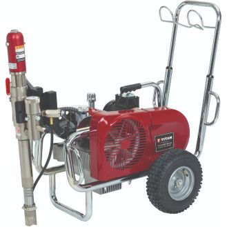 Pompa airless electrica Titan PowrTwin 12000 DI Plus, TT1007062, debit material 11.0 l/min, duza max. 0.059″, motor electric 5.5 kW
