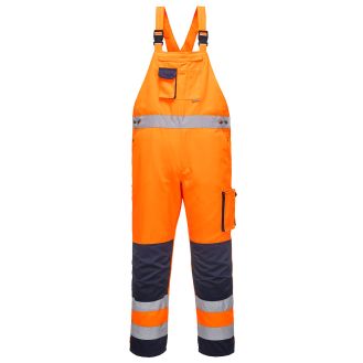 Salopeta cu Pieptar Dijon HI VIS Portwest model TX52